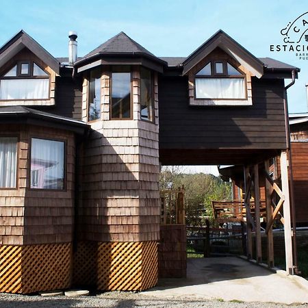 Cabanas Estacion Del Lago Пуэрто-Варас Экстерьер фото